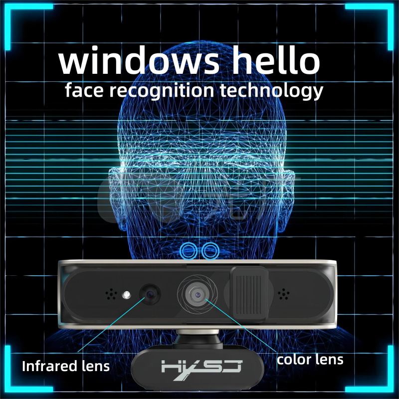Windows Hello 5M Facial Recognition Autofocus Computer Camera
